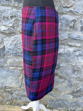 Load image into Gallery viewer, Pink tartan skirt uk 10-12
