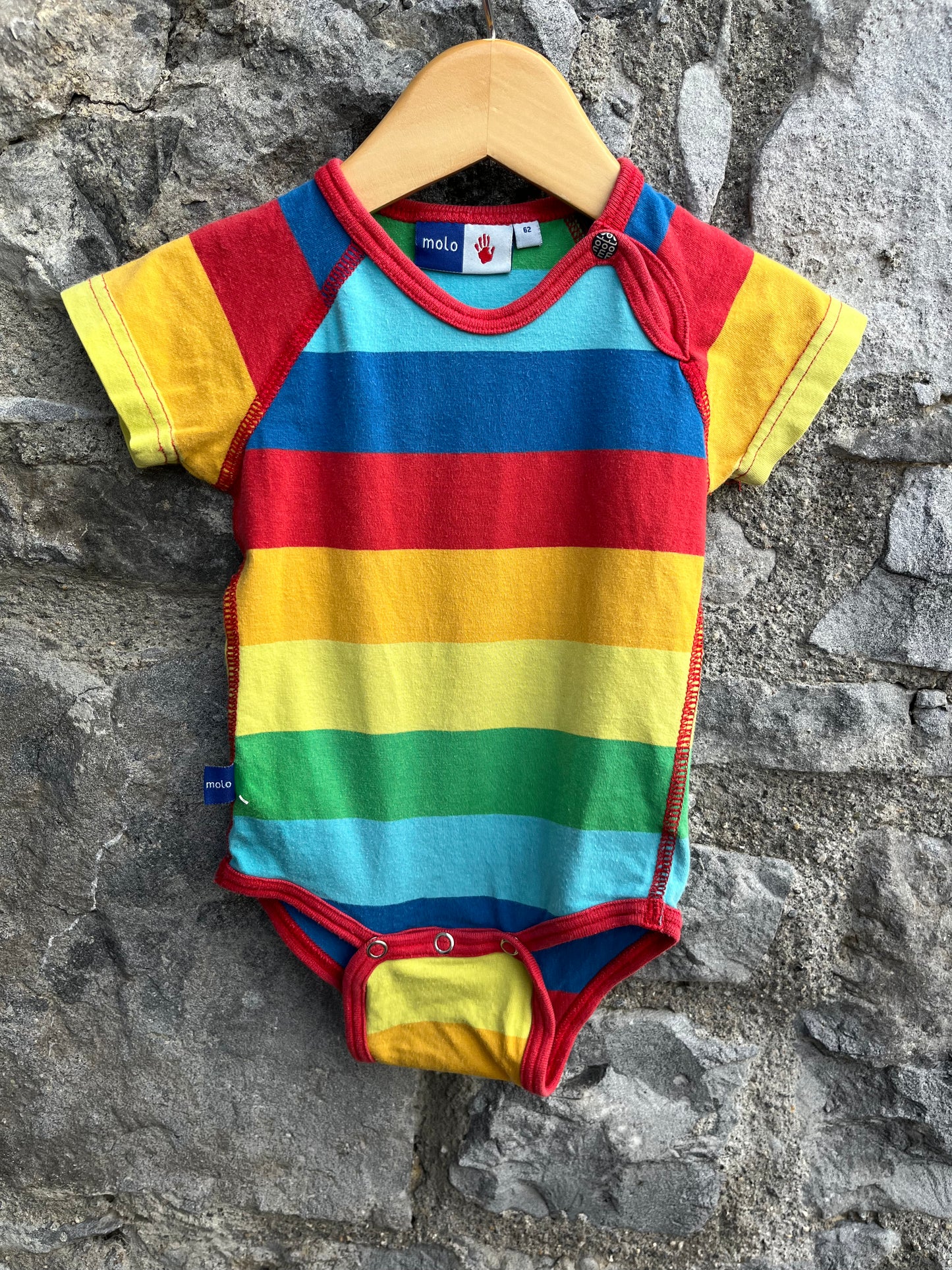 Rainbow vest  3-6m (62-68cm)