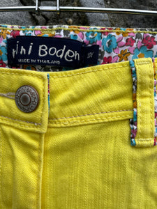 Yellow Capri jeans  10y (140cm)