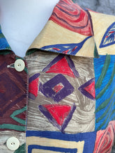 Load image into Gallery viewer, 80s patchwork shirt uk 10

