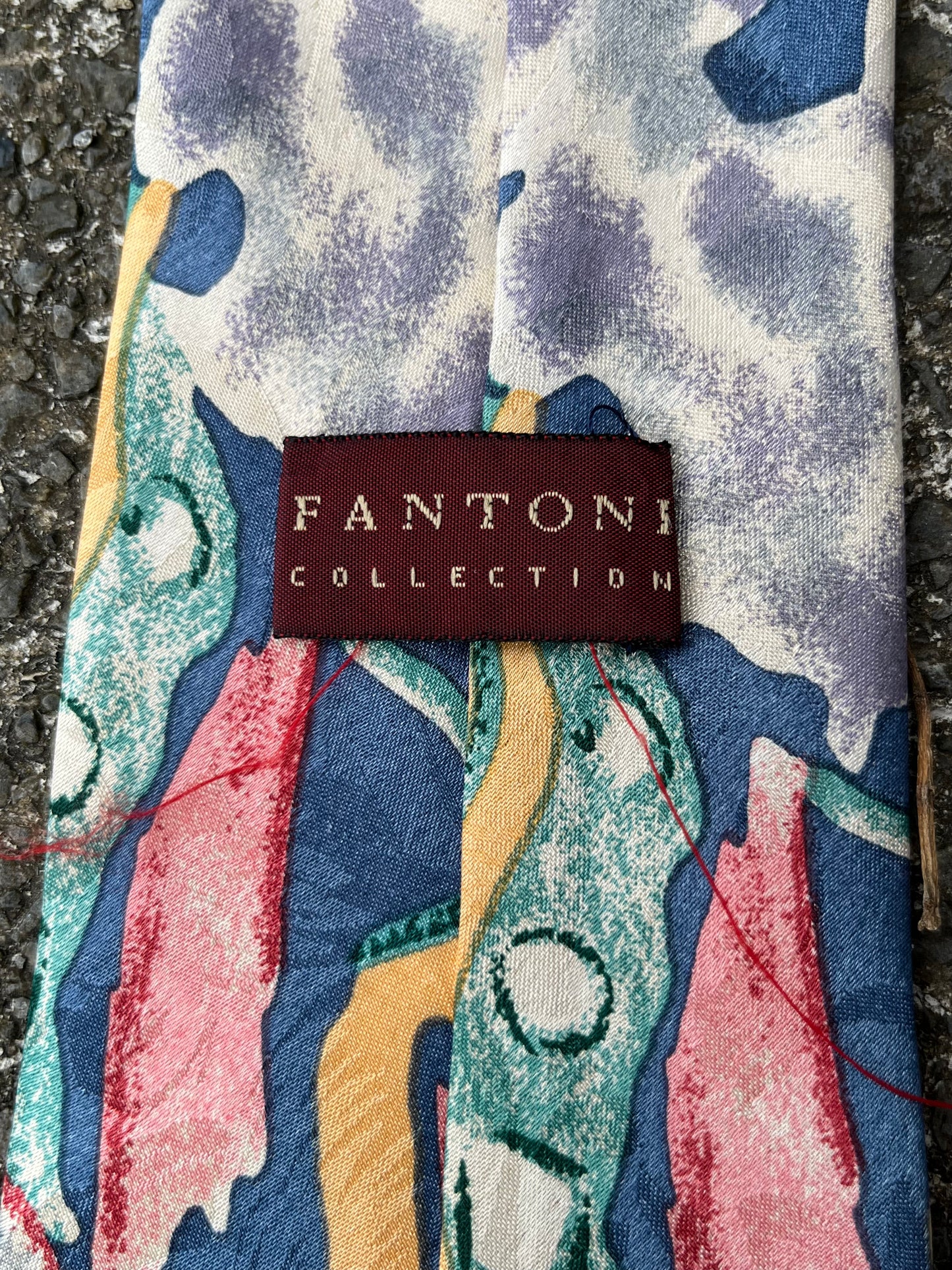 Fantoni abstract tie