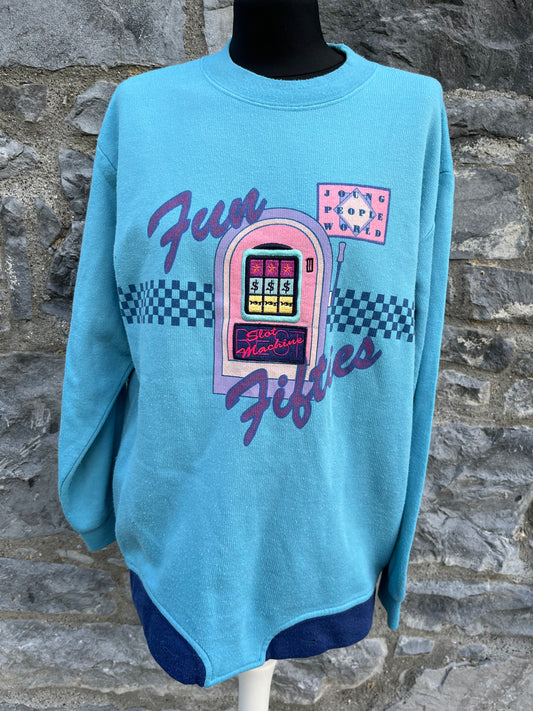 80s fun sweatshirt   uk 10-12