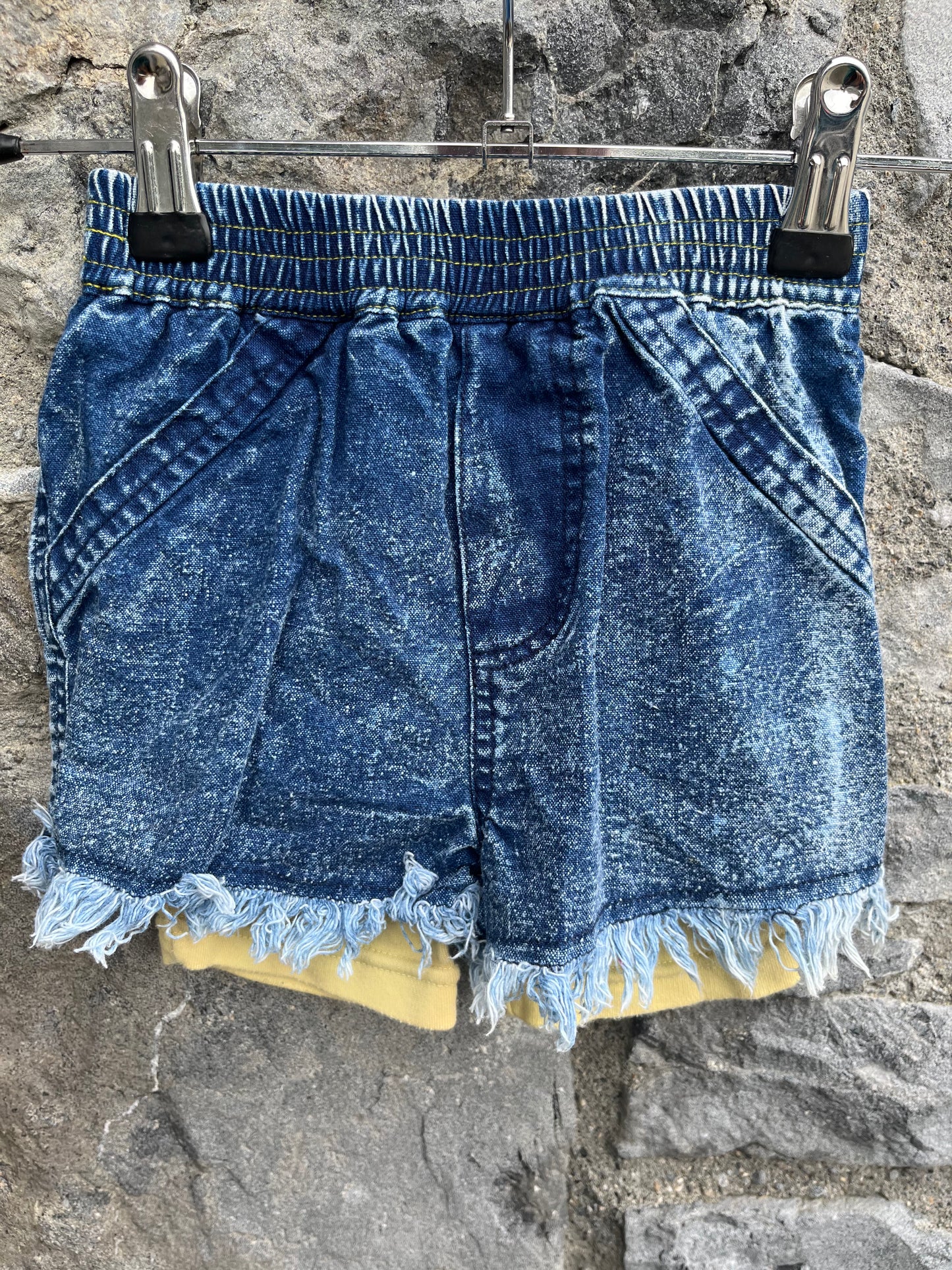 90s denim shorts   2y (92cm)