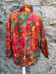 80s patchwork light jacket uk 10-14