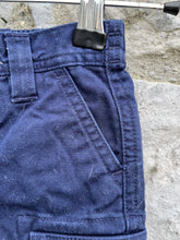 Load image into Gallery viewer, RL navy denim shorts  9m (74cm)
