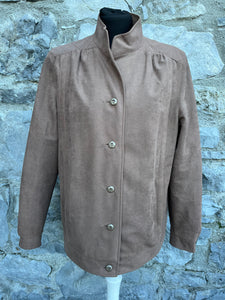 80s brown jacket uk 10-12