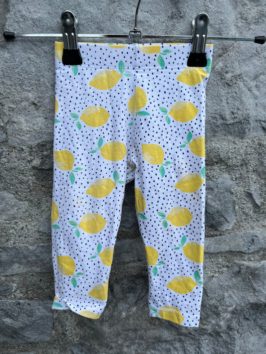 Lemon leggings  6-9m (68-74cm)