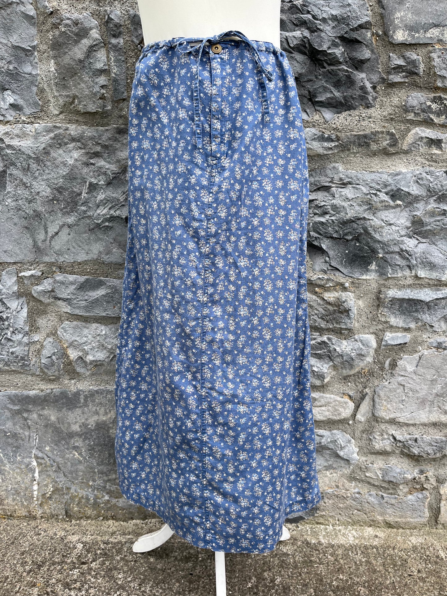 90s maxi floral skirt uk 10-12