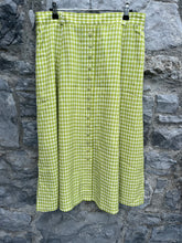 Load image into Gallery viewer, Green check skirt uk 12-14
