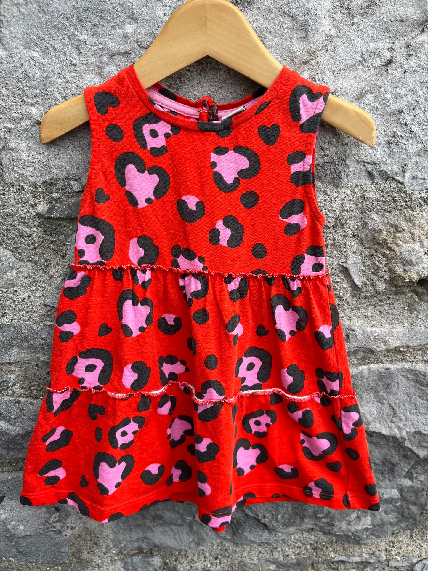 Leopard dress   12-18m (80-86cm)