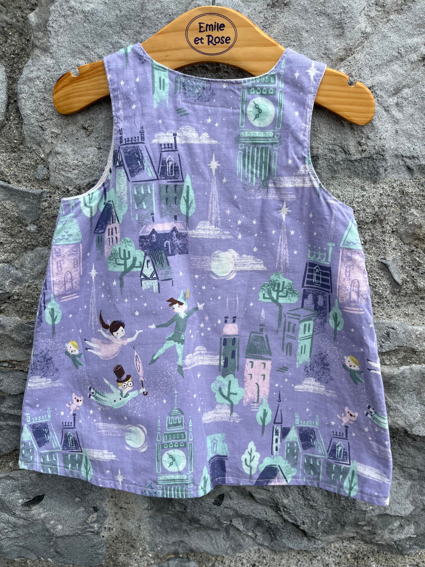 Peter Pan pinafore   6-12m (68-80cm)