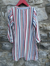 Load image into Gallery viewer, PoP stripy dress  7-8y (122-128cm)
