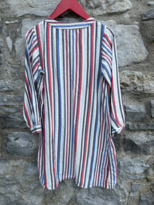 PoP stripy dress  7-8y (122-128cm)