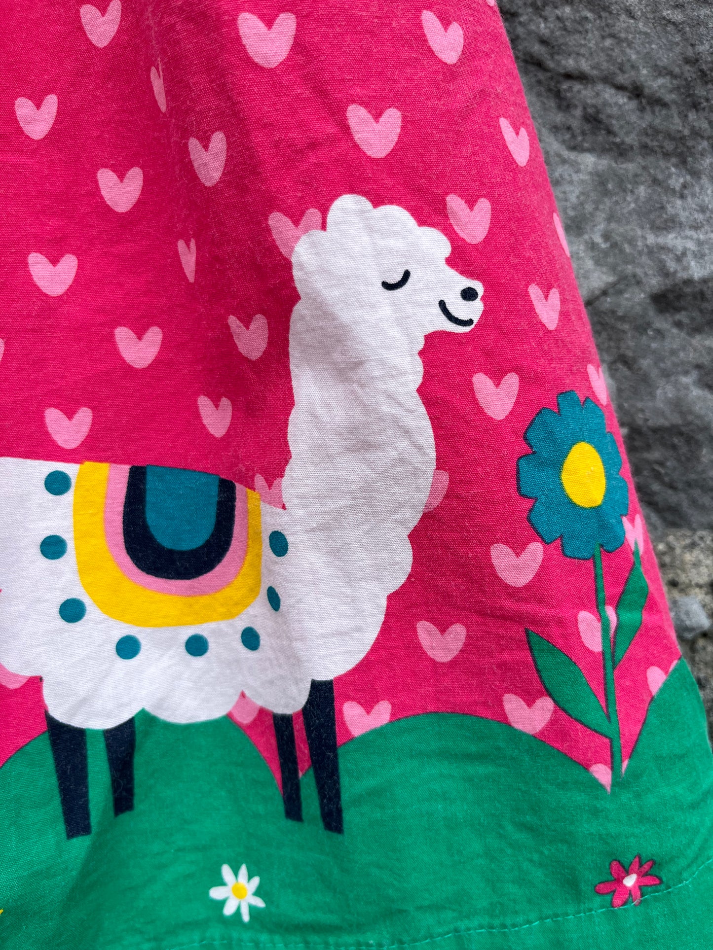 Llama dress   3-4y (98-104cm)