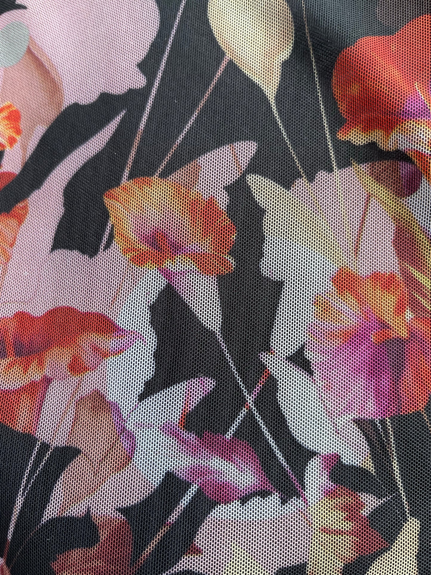 Floral sheer top  uk 12