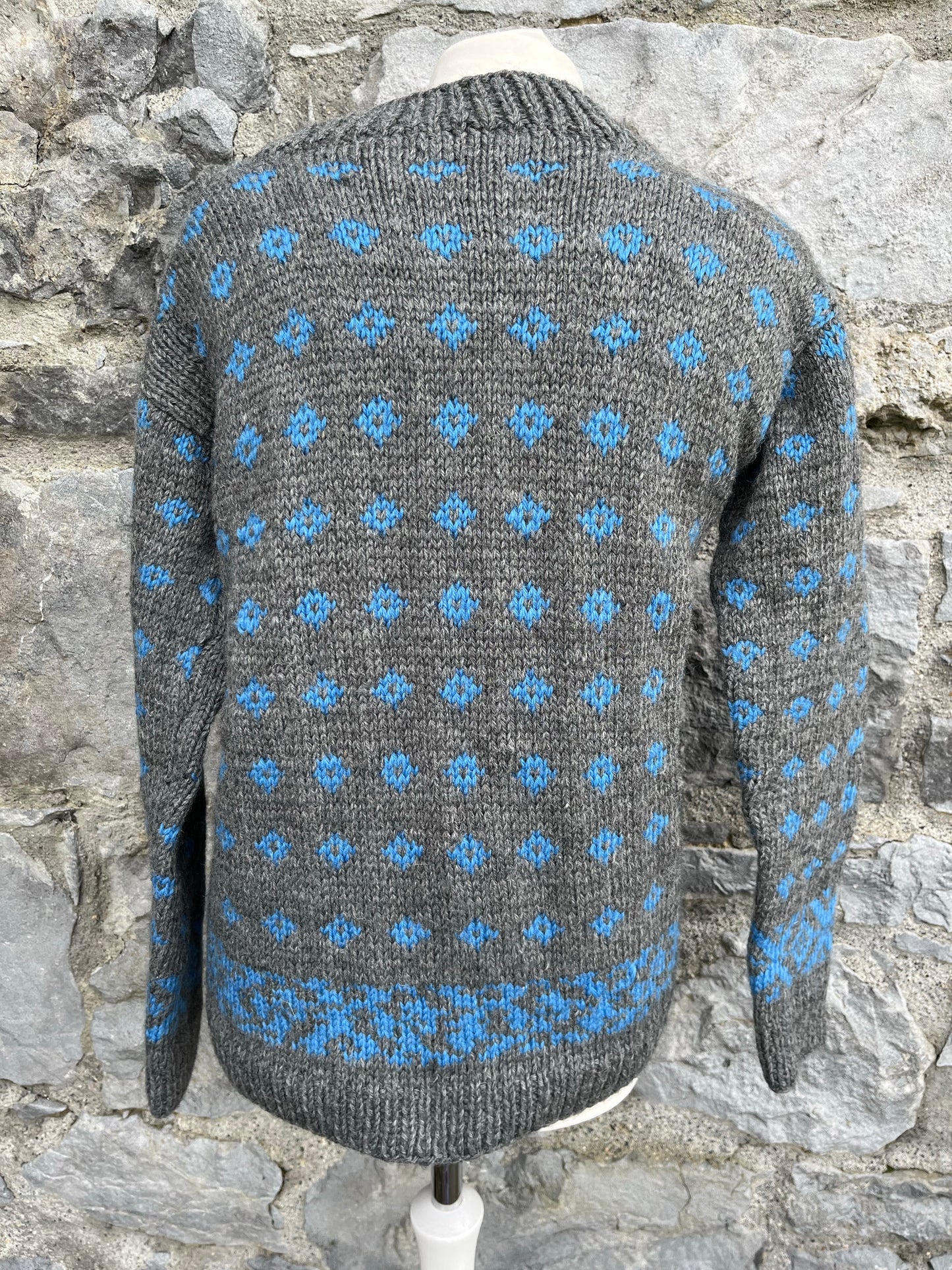 80s woolly spotty jumper  uk 10