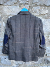 Load image into Gallery viewer, Grey herringbone jacket   6-7y (116-122cm)
