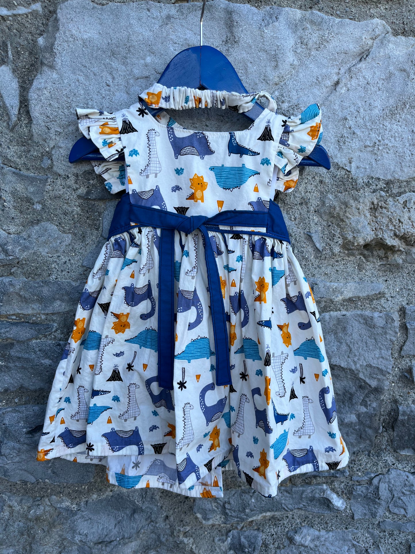 Dinosaurs dress    12-18m (80-86cm)