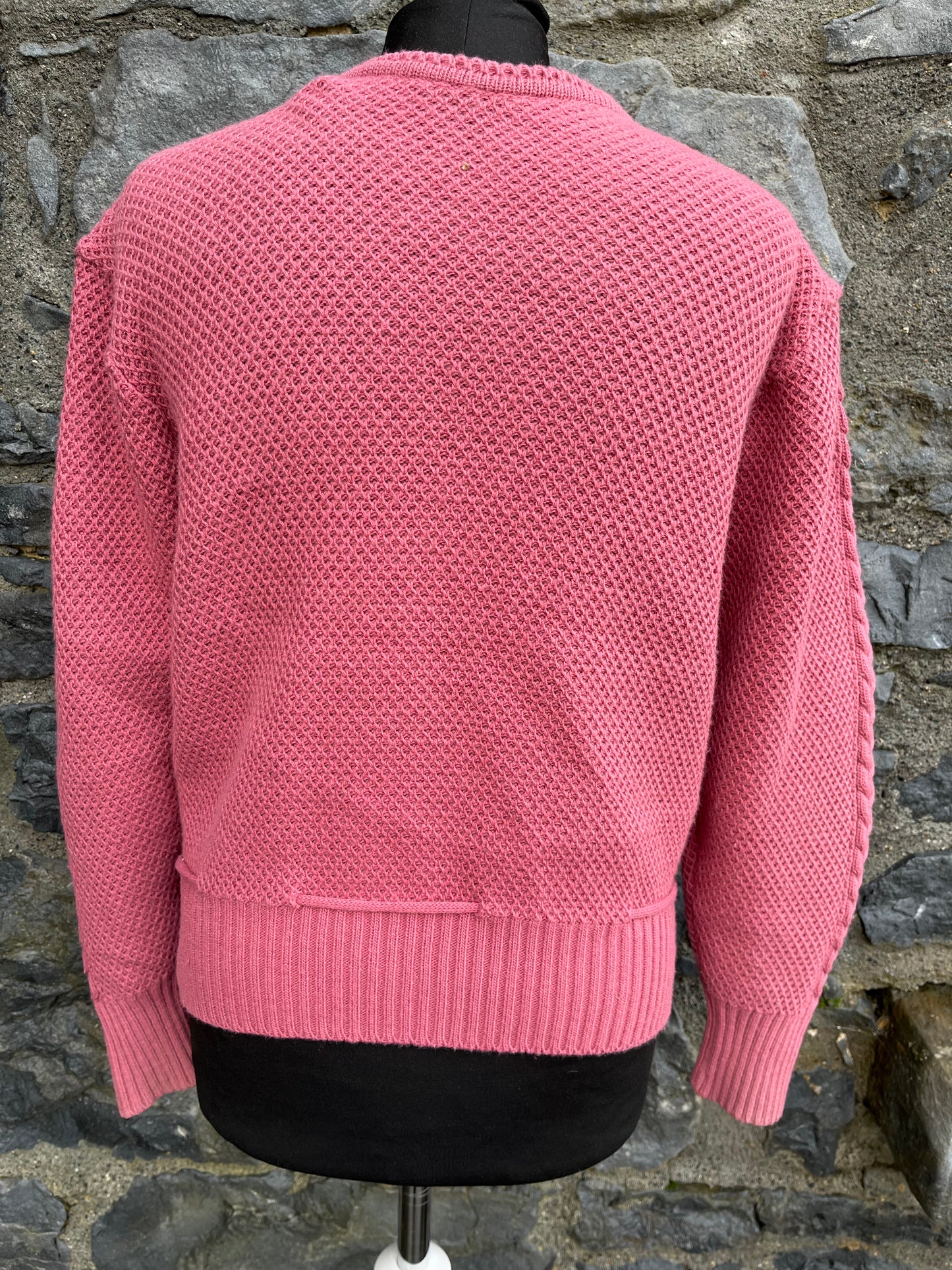 Pink folk cardigan uk 12-14