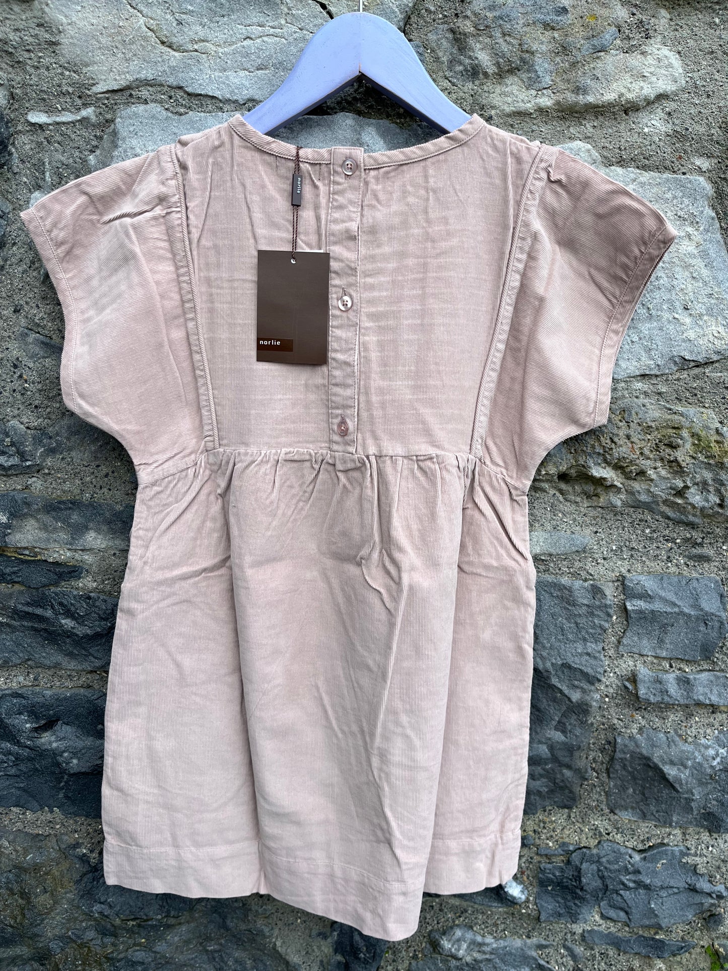 Dusty pink dress   8y (128cm)