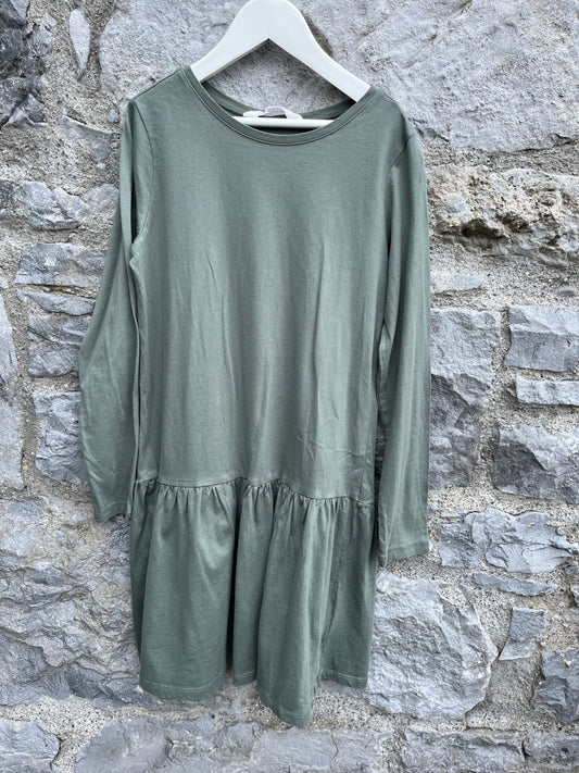 Khaki dress   9-10y (134-140cm)