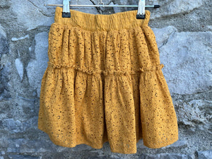 Yellow lace skirt  4y (104cm)