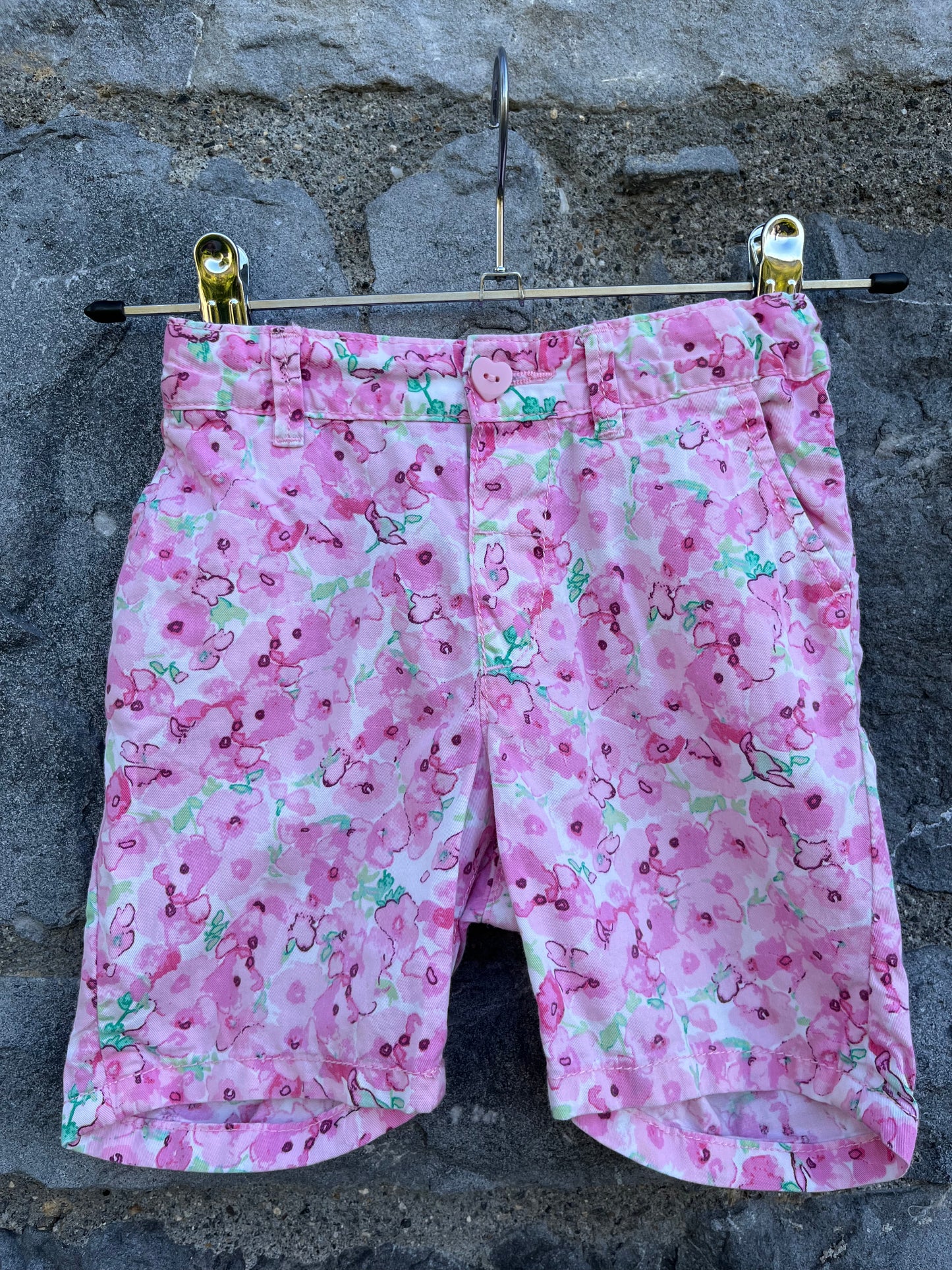 Floral shorts  12-18m (80-86cm)