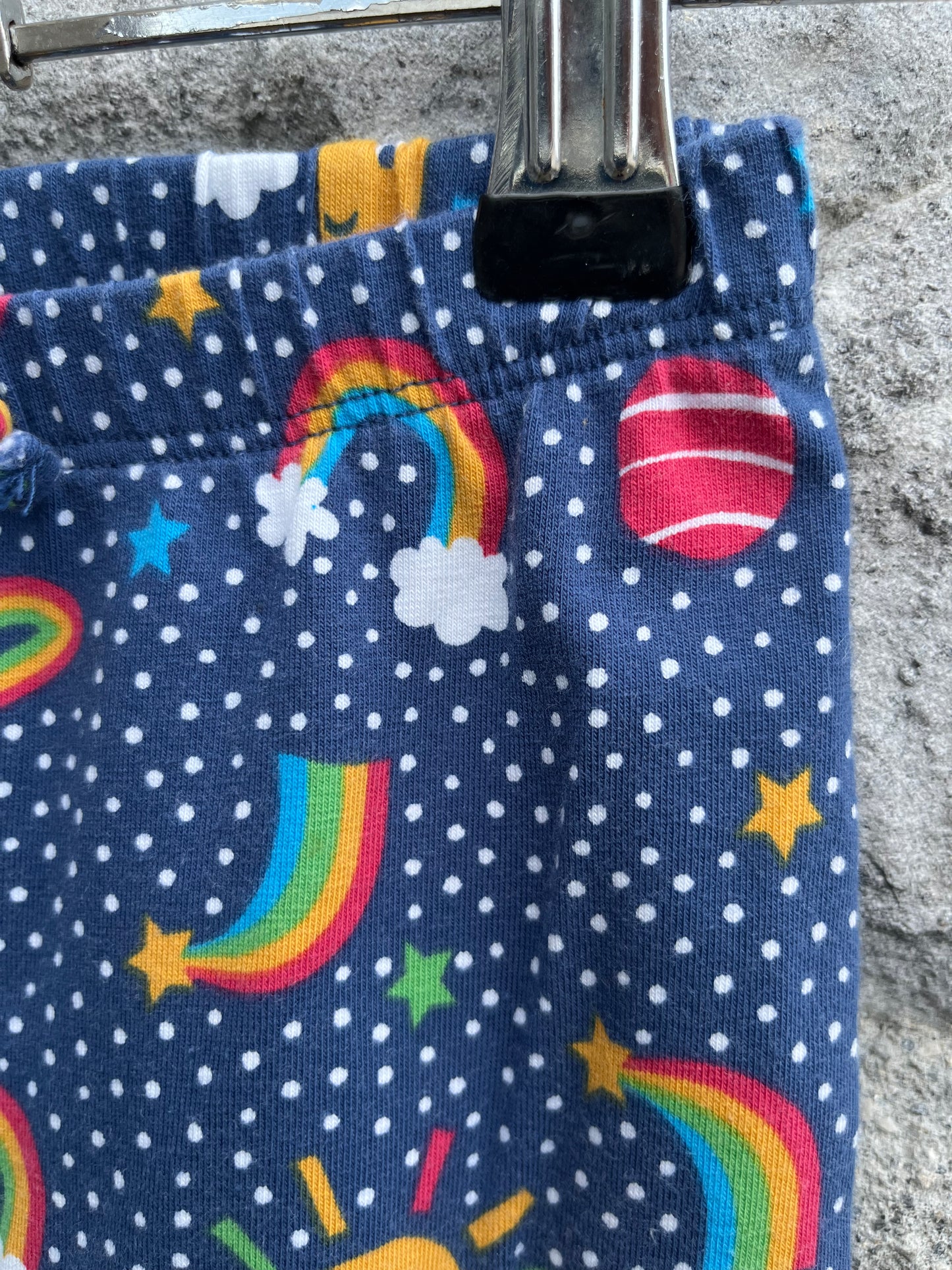 Rainbow leggings  6-9m (68-74cm)