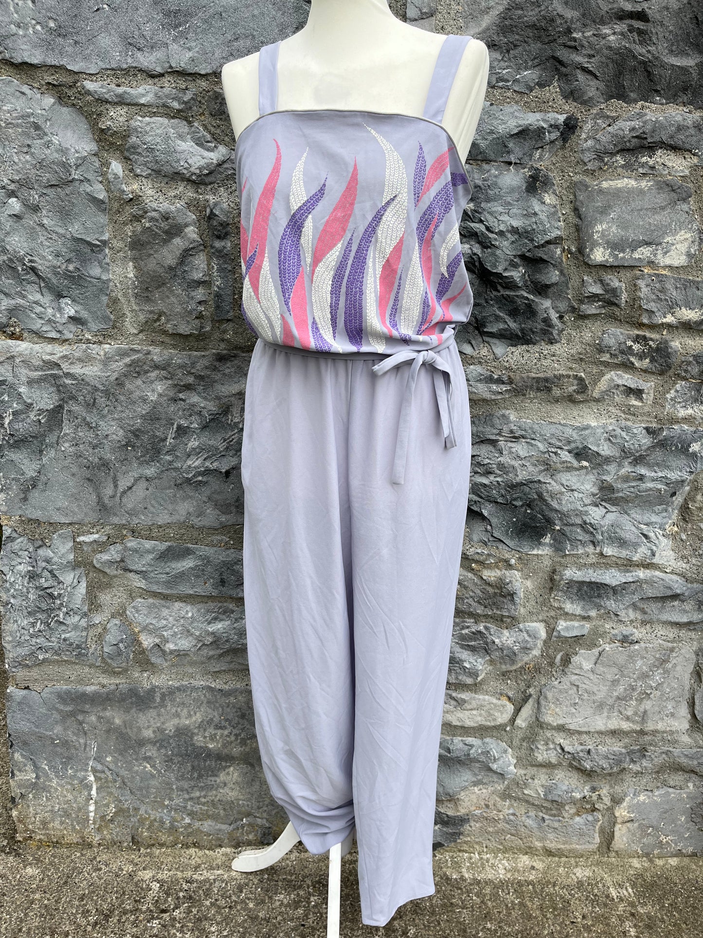 Grey jumpsuit uk 10