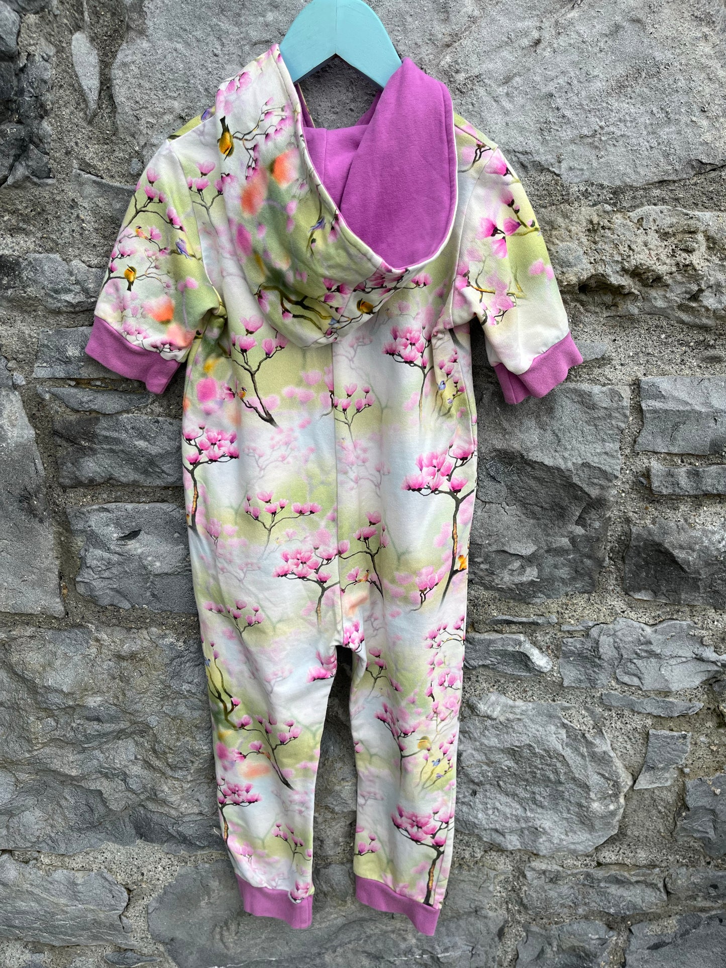 Blooming trees onesie  3y (98cm)