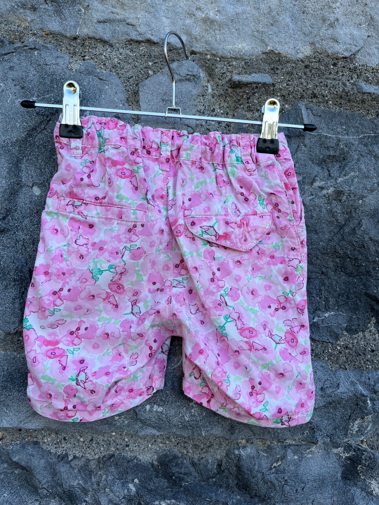 Floral shorts  12-18m (80-86cm)