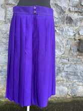 Load image into Gallery viewer, 90s purple skirt uk 14
