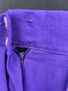 90s purple skirt uk 14
