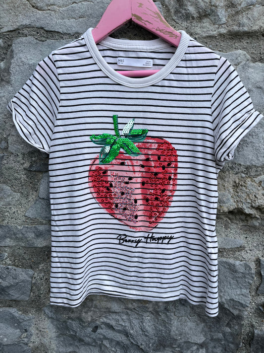 Strawberry top  7-8y (122-128cm)