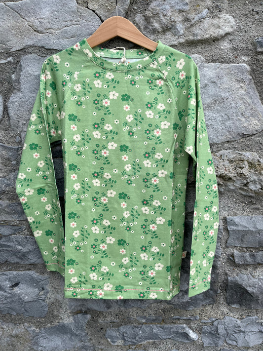 Leprechaun flowers tee   7y (122cm)