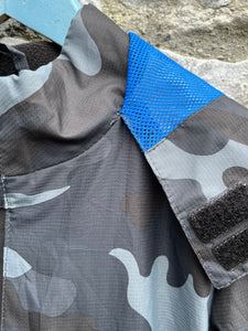 Grey camouflage jacket  8-9y (128-134cm)