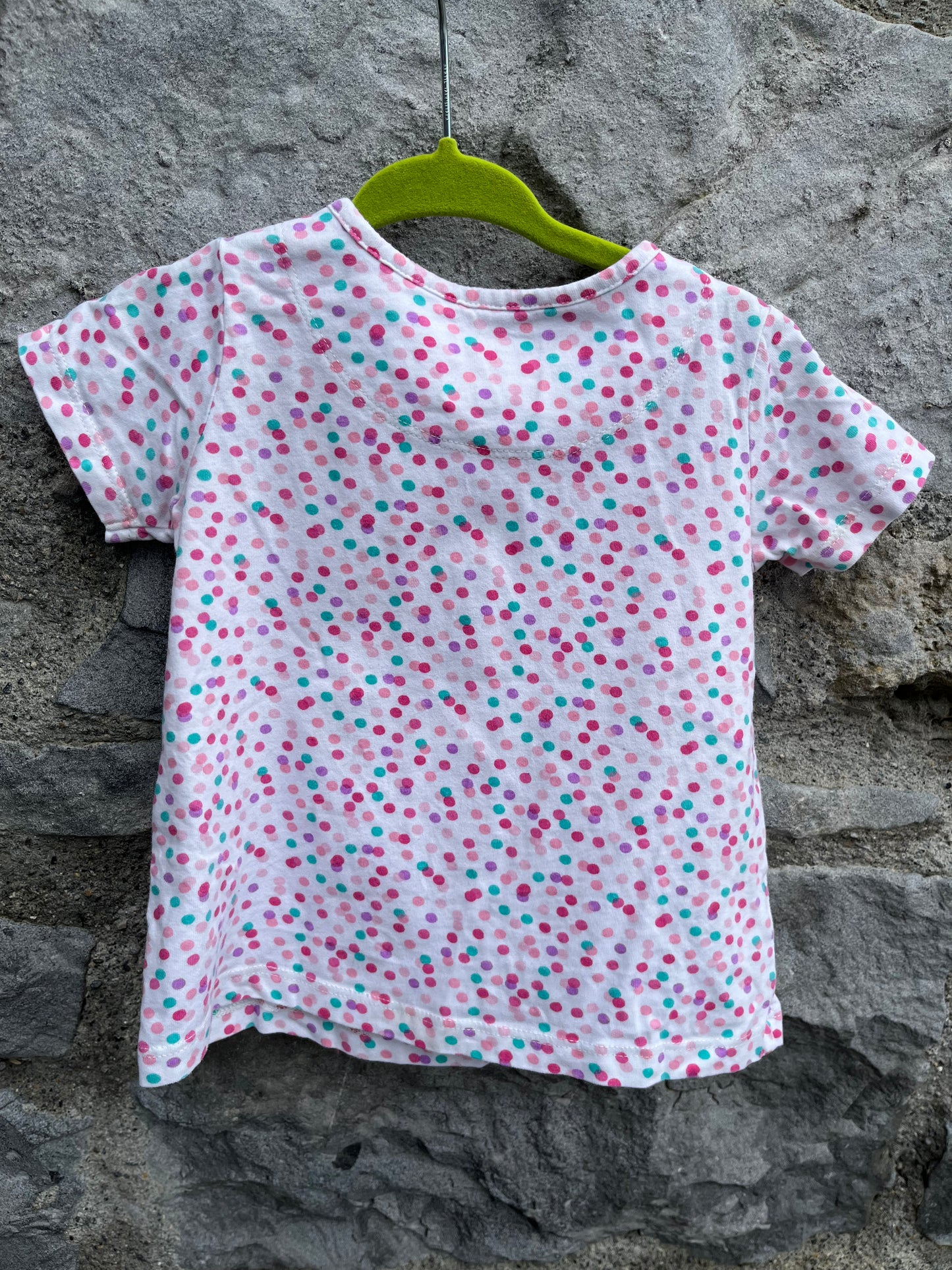 Dotty top  9-12m (74-80cm)