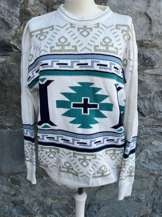 80s Aztec jumper Small