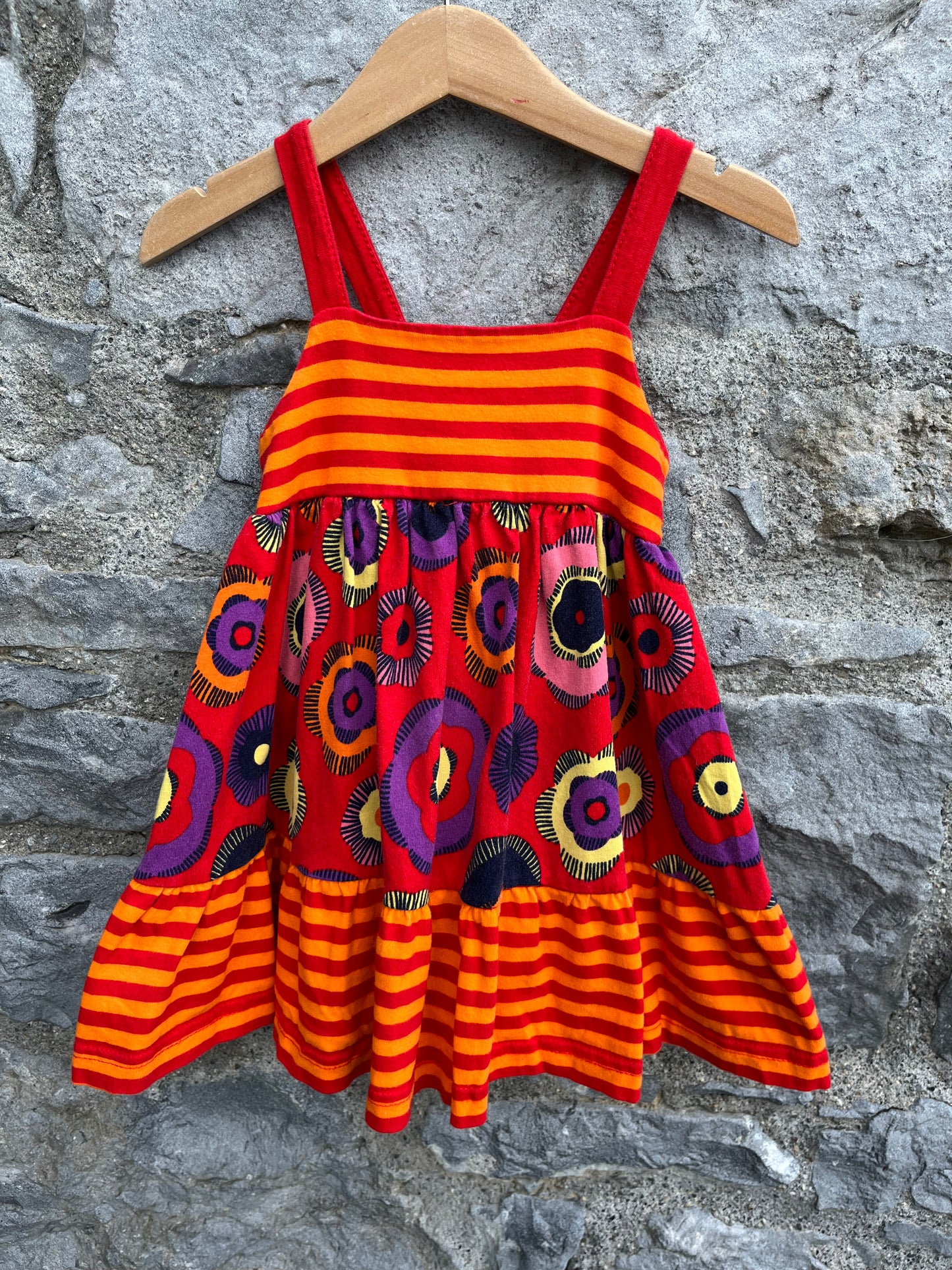 Floral sun dress   12-18m (80-86cm)