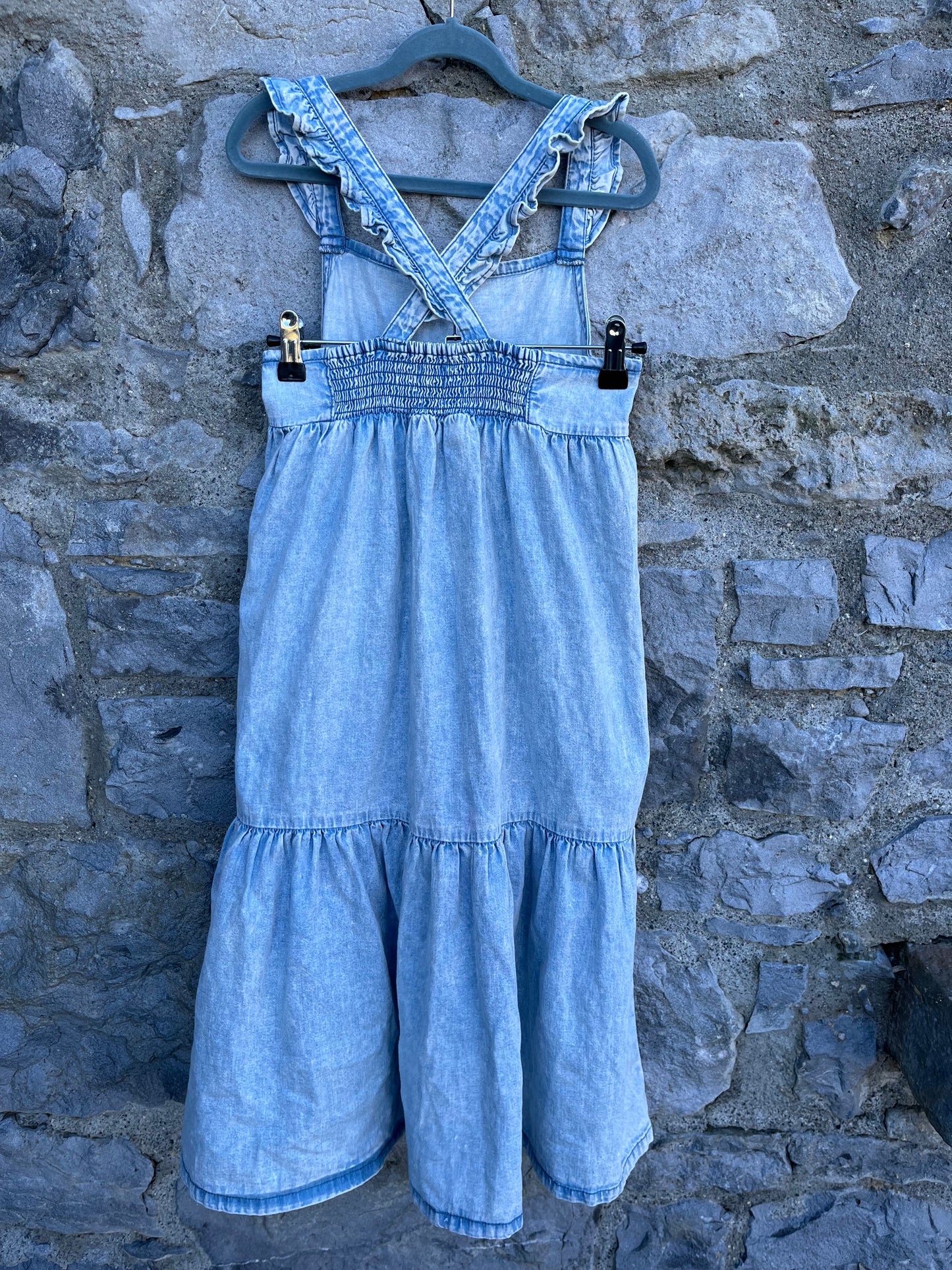 Light denim sundress   10-11y (140-146cm)