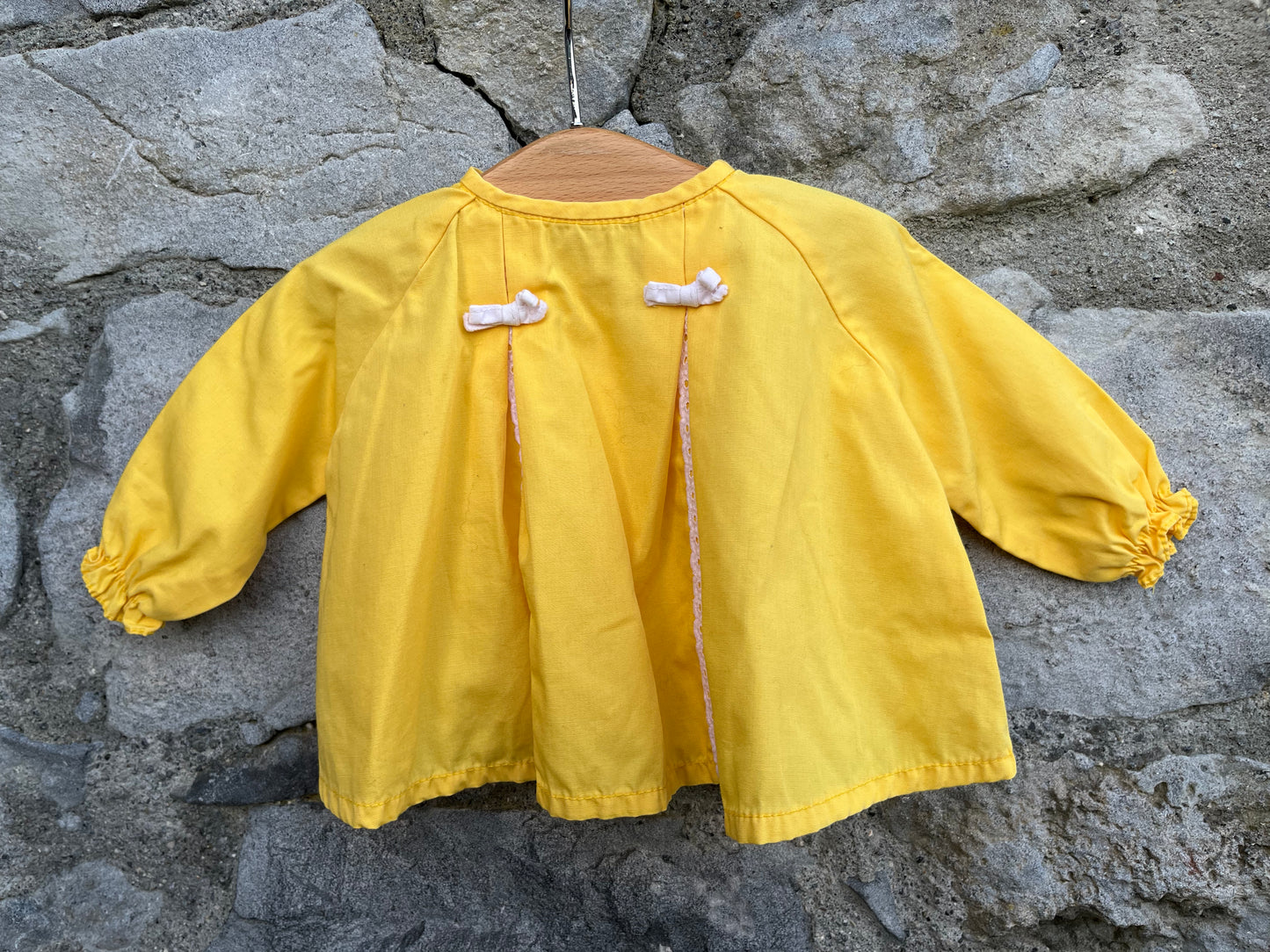 70s yellow top  3-6m (62-68cm)