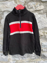 Load image into Gallery viewer, Black&amp;red jumper   6-7y (116-122cm)
