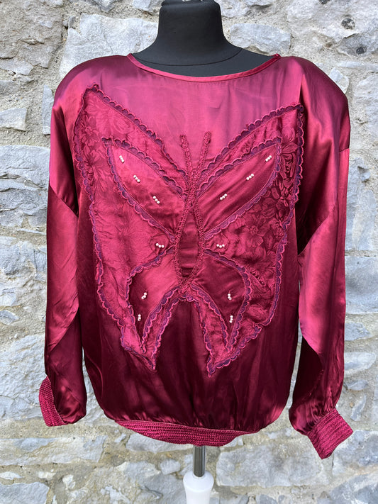 80s butterfly top uk 14