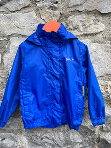 Blue packaway jacket  2-3y (92-98cm)