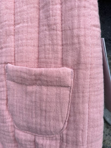 Pink pramsuit   0-3m (56-62cm)