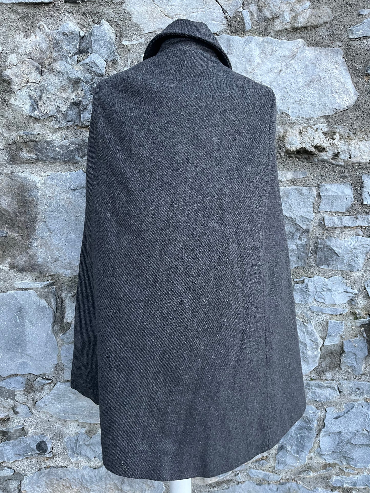 Grey military cape uk 8-10