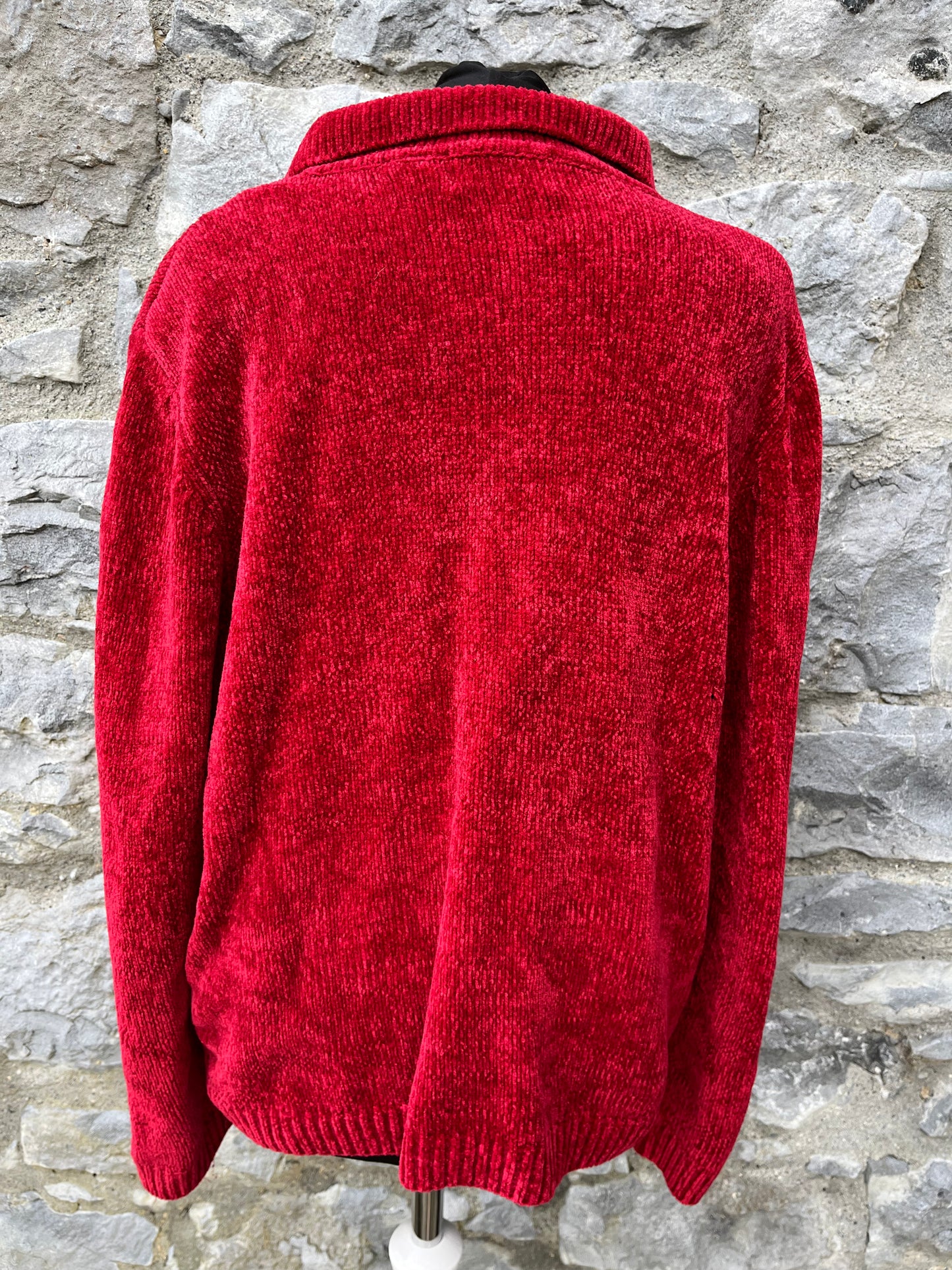 90s red jumper uk 12-14