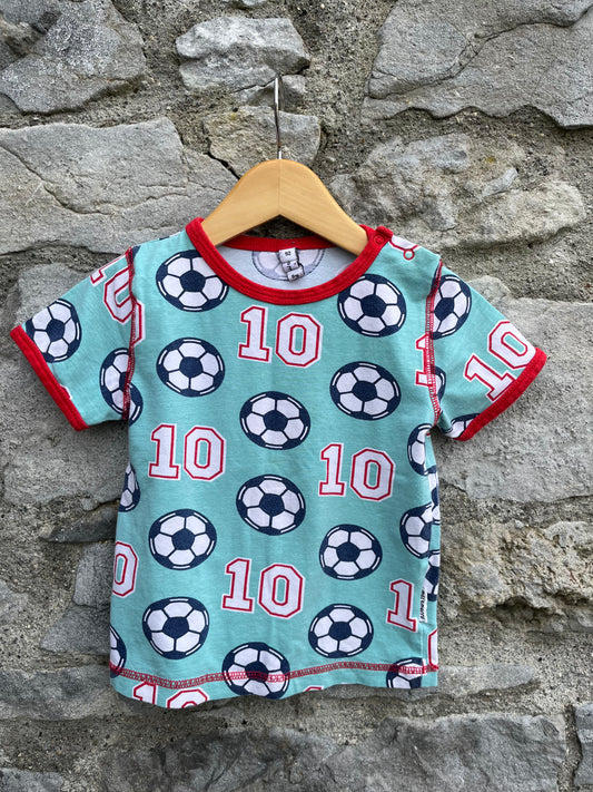 Soccer T-shirt  18-24m (86-92cm)