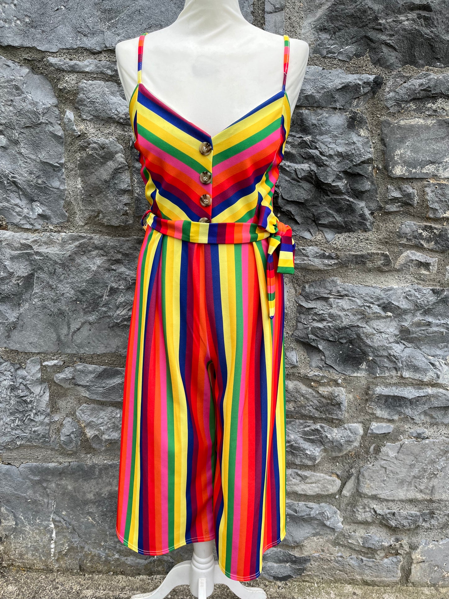 Rainbow jumpsuit  uk 10-12