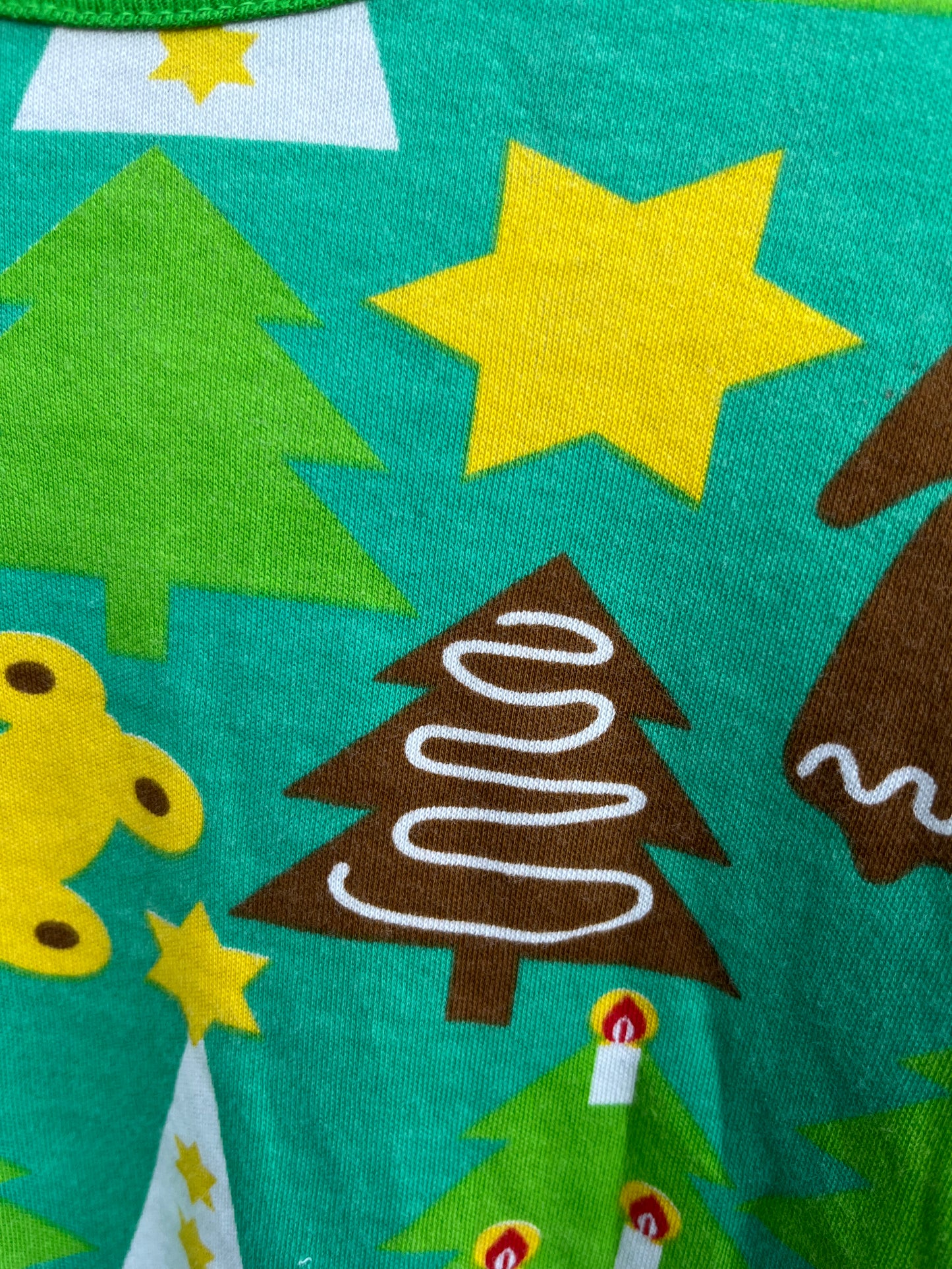 Green gingerbread dress   2y (92cm)